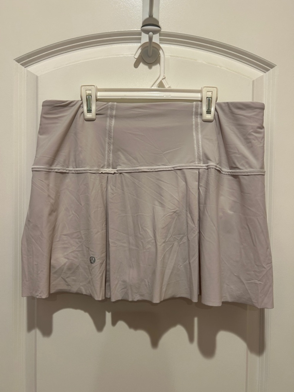 lululemon athletica Soft Light Gray Skater Skirt